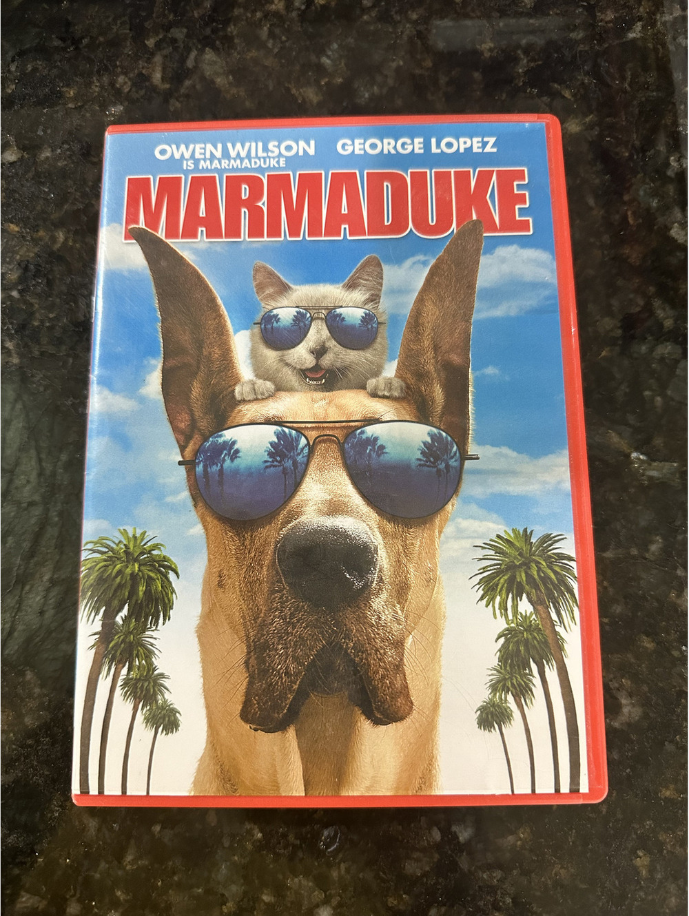 Marmaduke DVD Movie Featuring Owen Wilson and George Lopez